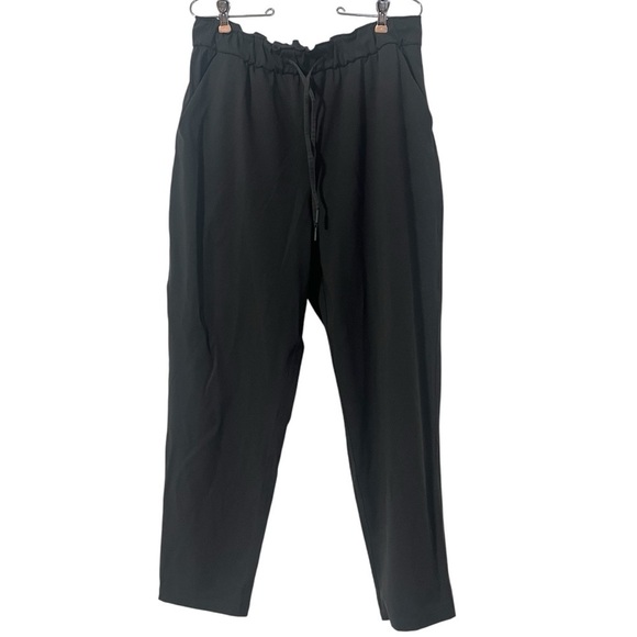 Lululemon Keep Moving Pant 7/8 High-Rise in Graphite Gray Sz 12 Athletic Travel - Picture 2 of 16